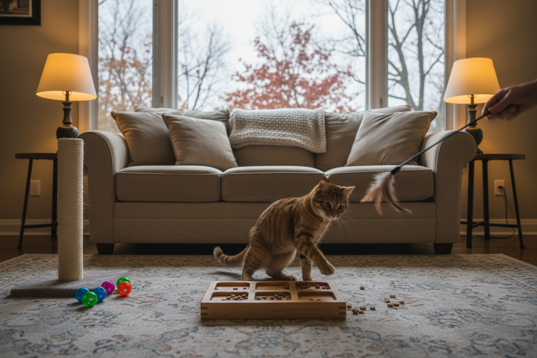 indoor cat enrichment toys (Late-Fall Edition): Beat boredom, sharpen instincts, and protect your furniture