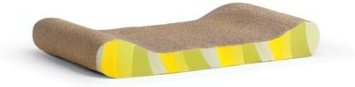 Catit Style Scratcher with Catnip - Jungle-Stripe Lounge