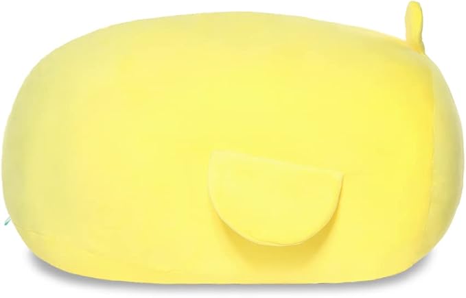 Anirollz Stuffed Animal Plush Toy – 20" Jumbo Plush Doll | Soft, Squishy, Cute, Comfort, Safe | Birthday Gift Pillow with Cute Character Yellow Chick Chickiroll