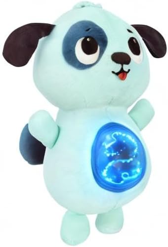 B. toys- B. baby –Baby Soothing Plush Dog- Glowing Tummy with Lights & Sounds- Twinkle Tummies Dog–6 Months +