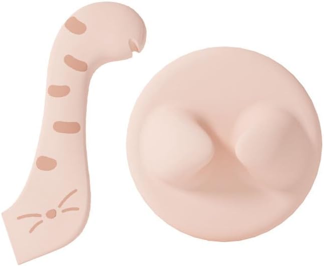 5 in 1 Pet Supplies Set, Absorbent Diatomite Scoop, Lids for Food Storage, Wet Cat Food Spoon with Can Opener, Fits Most Canned Cat Food, 3 Colors (Pink)