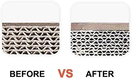 Cat Condo Scratcher Cardboard, Sunflowers Shape Adaptation Spoof Version Cat Scratching House Bed Furniture Protector, Green Colour