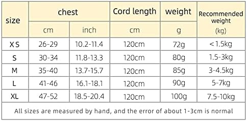 Comfort Step-in Cat Dog Harness and Leash Set for Puppies Cats Kitty Escape Proof Pet Vest Harnesses for Small Animals Rabbit/Mouse/Cats (M:3-4.5KG, Red)