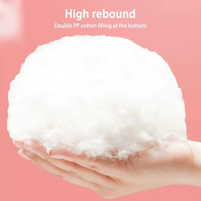 Cat Beds for Indoor Cats, Dog Bed, Cat Bed, Machine Washable, Fluffy Round Pet Bed Non-Slip, Autumn and Winter Warmth, Cuddler Cushion Self Warming (Gradient Brown, 48 inch)