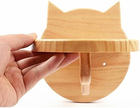 TINTON LIFE® Large Wooden Cat Kitten Climber Tree Cloud Shelf Board Wall Mounted Cat Perch