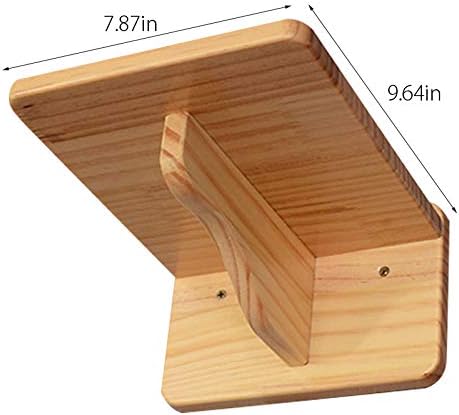 Creation Core Small Wooden Cat Cloud Shelf Board Wall Mounted Cat Perch Kitten Climber Tree, 9.2 * 5.7"