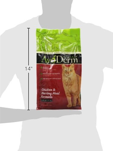AvoDerm Chicken & Herring Meal Adult Dry Cat Food, 3.5lb bag