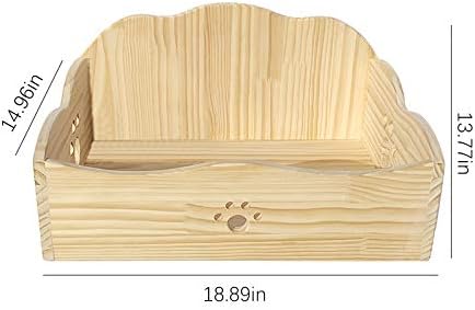 La La Pet® Wall Mounted Creative Cat Bed Cat Condo Cat Lounger Bed Cat Perch Floating Cat Shelf Cat Tree Cat Furniture (Bed)