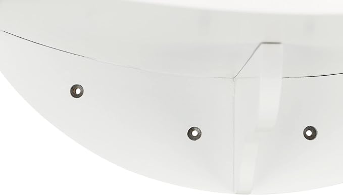 TRIXIE Lea Wall Mount Perch XL, Cat Shelf, Cat Bed, Cat Lounger, Cat Furniture, White, 11" x 19", (44579)