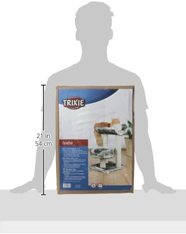 Trixie Isaba Scratching Post, 62 cm, Black/White