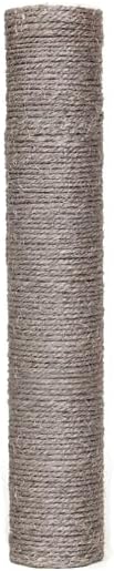 Cat Craft Replacement Sisal Cat Scratching Post 20" | Replacement Part & Extension Post, Grey