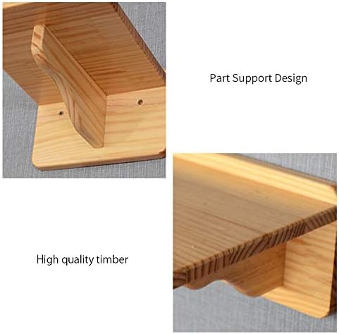 Creation Core Large Wooden Cat Cloud Shelf Board Wall Mounted Cat Perch Kitten Climber Tree, 15.7 * 11.8"