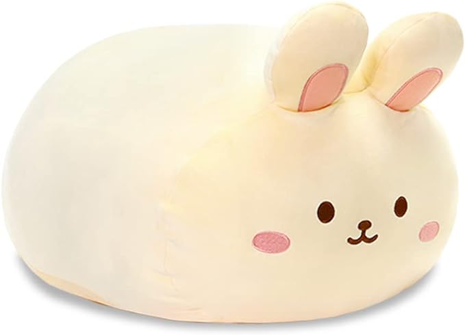 Anirollz Stuffed Animal Plush Toy – 20" Jumbo Plush Doll | Soft, Squishy, Cute, Comfort, Safe | Birthday Gift Pillow with Cute Character Bunny Rabbit Bunniroll
