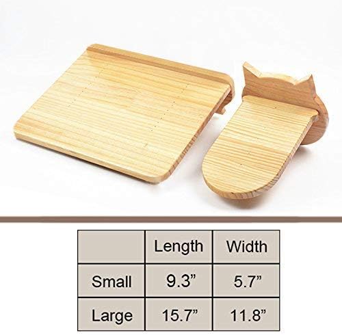 TINTON LIFE® Large Wooden Cat Kitten Climber Tree Cloud Shelf Board Wall Mounted Cat Perch