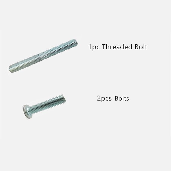 SHENGOCASE 2-Pack 15" L, Ø 3.15" Cat Tree Replacement Post with M8 Bolt, Cat Tower Relacement Post, DIY Cat Scratching Post Replacement Part Pole