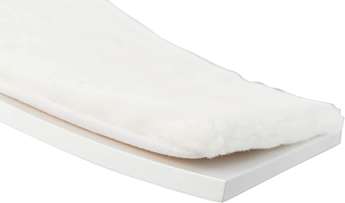 TRIXIE Lea Wall Mount Perch XL, Cat Shelf, Cat Bed, Cat Lounger, Cat Furniture, White, 11" x 19", (44579)