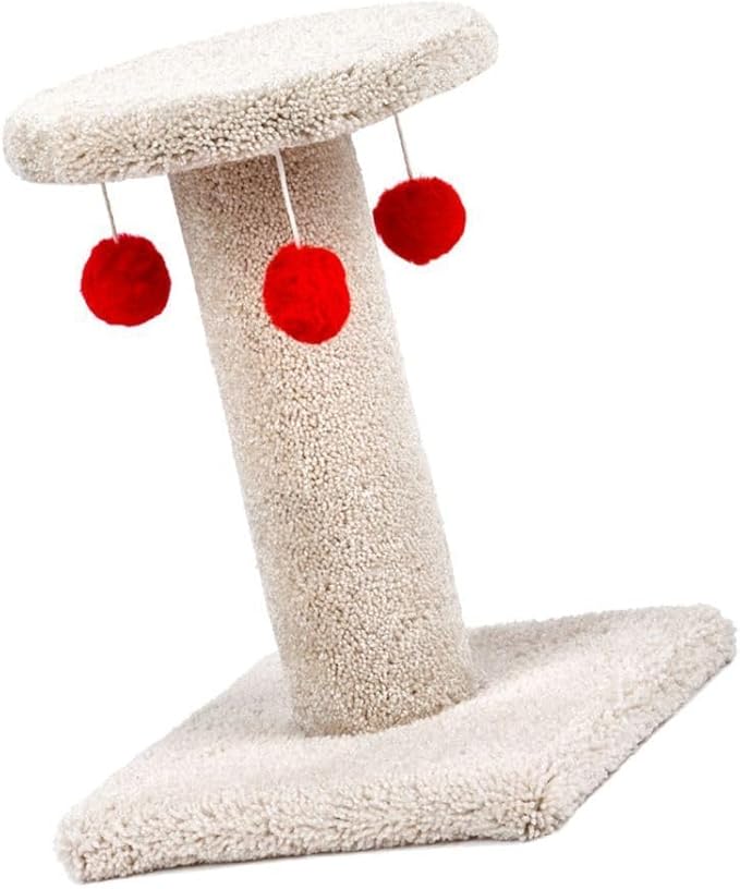 Classy Kitty 17" Spinning Cat Post with Toys