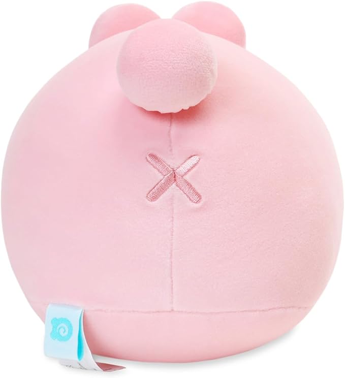 Anirollz Stuffed Animal Plush Toy – 10" Medium Plush Doll | Soft, Squishy, Cute, Comfort, Safe | Birthday Gift Pillow with Cute Character Pink Bunny Rabbit Bunniroll