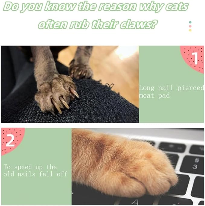 Fruit Cat Scratching Board,Sisal Cat Scratching Board,Orange Cat Litter,Fruit Coconut Cat Scratching Basin,Green Cat Bed,Watermelon Cat Scratching Board,Wear-Resistant Cat Cat Products (Watermelon)