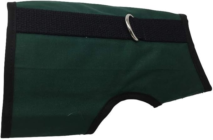 Cat Harness - Cat Walking Harness, Secure & Comfortable, Ultra-Strong Hook-and-Loop, Soft Breathable Cotton, Made in USA - Green, XS