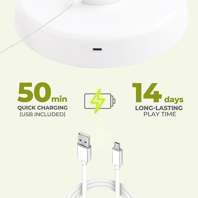 ALL FOR PAWS 2 in 1 Cat Toys Hide-N-Seek Cat Wand Toy Automatic Kitten Flutter Toy with Butterfly Spinner, Cat Moving Feather Toy for Indoor Cats