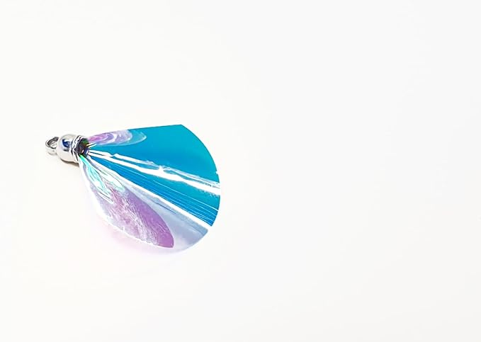 ABIBISGOMULSANG Cat Toy Clam Shaped Plyester Film Cat Play Exercise 3 picese Set, Large, middle, small, shining blue