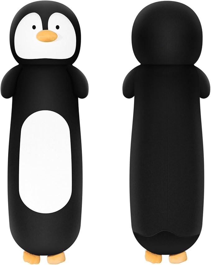 22' Long Penguins Plush Body Pillow, Cute Black Penguin Stuffed Animal for Kids, Girls, Boys, Birthdays & Easter