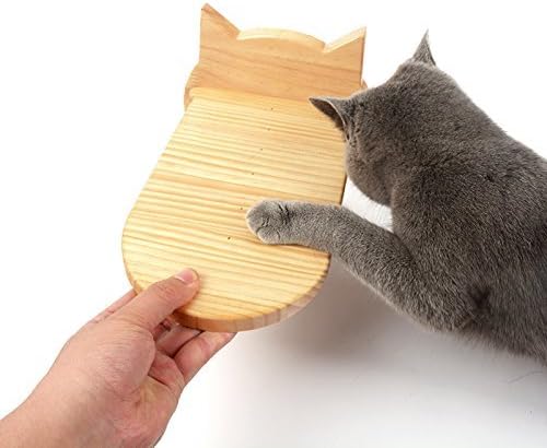 TINTON LIFE® Large Wooden Cat Kitten Climber Tree Cloud Shelf Board Wall Mounted Cat Perch