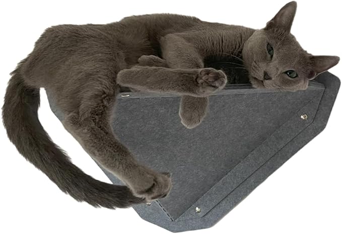 MIUT Small Climber Cat Furniture, Wall Mounted Cat Shelves, Mental Stimulation for Indoor Cats, Durable and Adjustable, Water and Stain Resistant, Suitable for Cats to Climb and Play