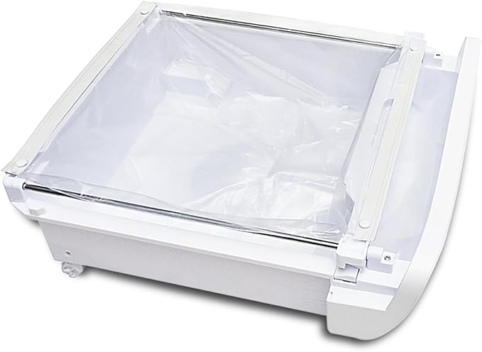 80-Pack Cat Litter Box Liners Compatible with Petsnowy Litter Box, Self-cleaning Waste Drawer Bags for Automatic Cat Litter Box, Clear and Durable Liner