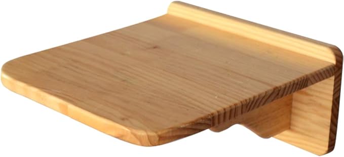 Creation Core Small Wooden Cat Cloud Shelf Board Wall Mounted Cat Perch Kitten Climber Tree, 9.2 * 5.7"