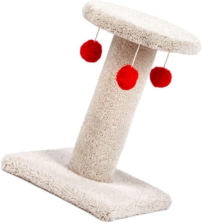 Classy Kitty 17" Spinning Cat Post with Toys