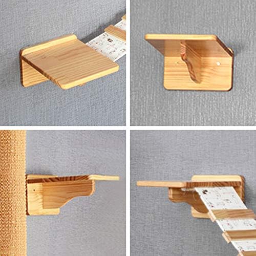 Creation Core Large Wooden Cat Cloud Shelf Board Wall Mounted Cat Perch Kitten Climber Tree, 15.7 * 11.8"