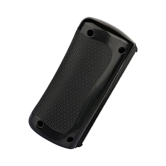 Animal Deshedding Comb For Fur - The Ultimate Grooming Solution for Shedding, Matting & Undercoat – Perfect for Cats, Dogs, & Horses (Black)