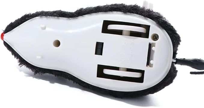 1 Pc Random Color Furry Mice Cat Toy Wind Up Toys Realistic Mouse Toys Funny Moving Toys, Cat Mice and Animals Toys Interactive Play Mouse Toy for Cat Kitten