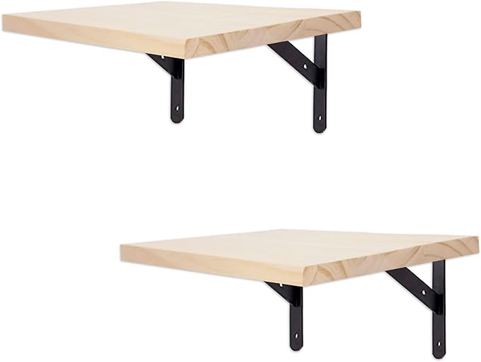 1 Pack Wall Mounted Cat Climbing Step Shelf Cat Hideaway Platform Climber Wooden Cat Step Cat Wall Furniture for Indoor Cat Playing Jumping Lounging 7.87 x 9.84 Inch / 20 x 25cm