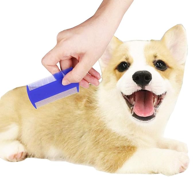 5 PCS Flea Lice Combs Grooming Fine Tooth Hair Combs for Dogs Cats