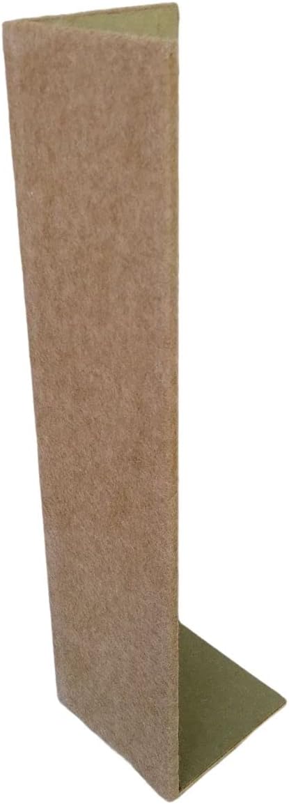 Cat Scratcher Sofa Protector – Couch Corner Cat Scratching Post, Carpet Cat Scratch for Indoor Cats, Furniture Scratch Guard (15 in, Beige)