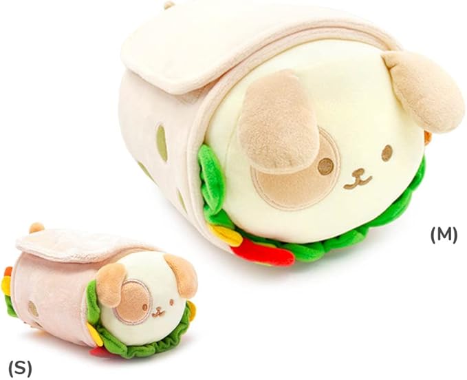 Anirollz Stuffed Animal Plush Toy - Official Roll Blanket Outfitz Doll |Soft, Squishy, Warm, Cute, Comfort, Safe| Burrito Pillow with Puppy - Birthday Decorations Gift 12" Puppiroll