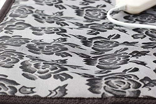 La La Pet® Electric Heating Mat for Dog and Cat Constant Electric Heating Temperature Warming Pad Cushion Bed Mat for Pet,Gray