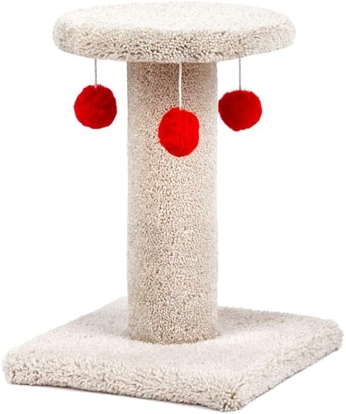 Classy Kitty 17" Spinning Cat Post with Toys