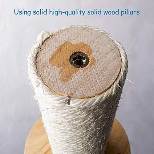 La La Pet® 3Pcs Wood Cat Scratching Post Cat Shelf Board Floating Cat Perch Cat Climber Cat Scratcher Wall Cat Furniture Cat Climber Bed Tower Tree