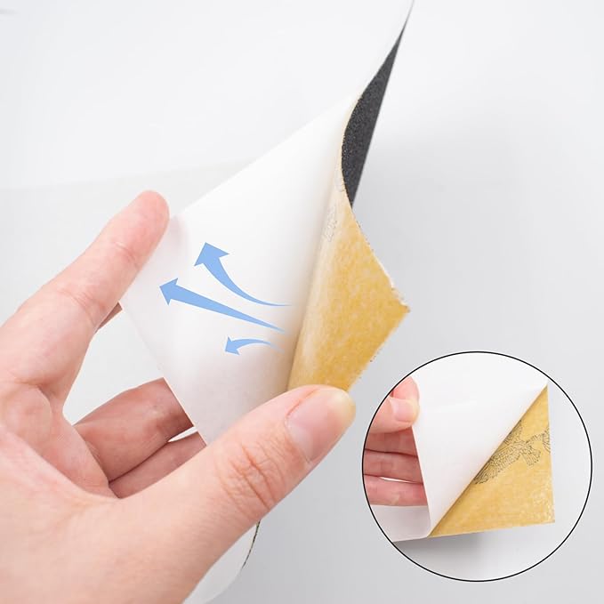 8 pcs Dog Scratch Replacement Pad, Self-Adhesive Emery Paper Scratching Dog Pad Replaceable Sticky Sandpaper Dog Scratch Board, Trim, Nail Care, File Scratch Board for Dog Cat Claw Care, 11 * 9 in