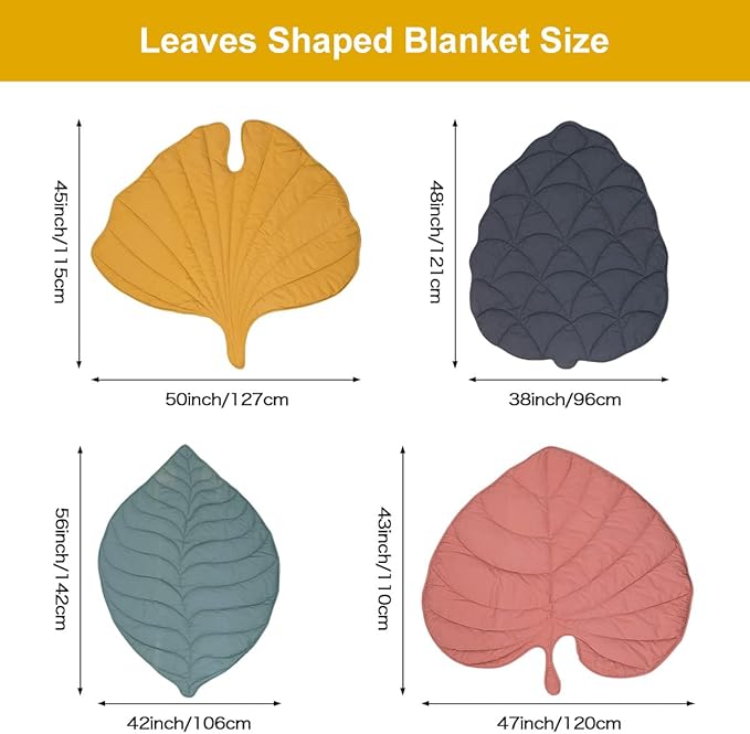 Dropshipful Dog Blanket for Large Dog, Leaf Shaped Cotton Pet Blanket, Cat Blanket for Indoor Cat, Leaves Blanket for Bed, Couch, Sofa Protection (47"x43", Pink)