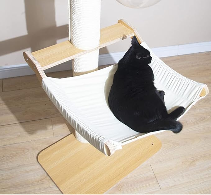 SHENGOCASE Replacement Hammock Bed for Modern 78.7“ Tall Leaning Cat Tree Tower