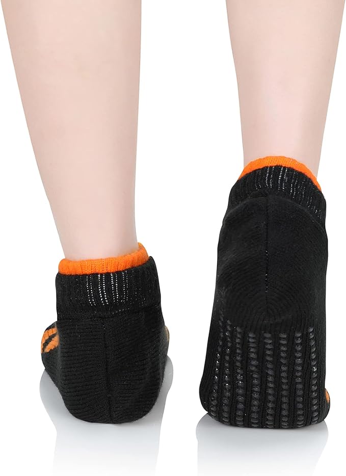 American Trends Fuzzy Socks for Women with Grippers Non Slip Christmas Socks