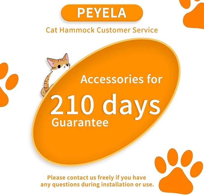 Cat Hammock for Window, Cat Window Perch for Indoor Cats,Resting Pet Bed Mounted for Kitty Pet Kitten Cat Beds, Cat Shelves Hold Up to 40 Pounds, Suitable for Window Width Over 30in