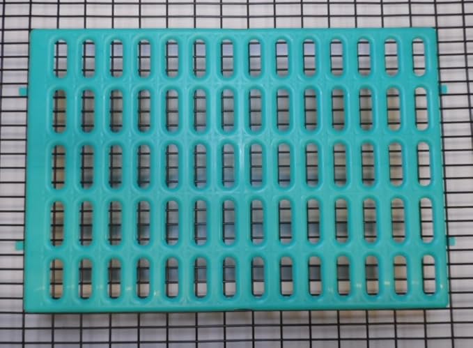 Saguaro Acres Rabbit and Small Animal Cage Resting Mat for Wire Floored Cages - Pack of 6 (Teal and Purple)