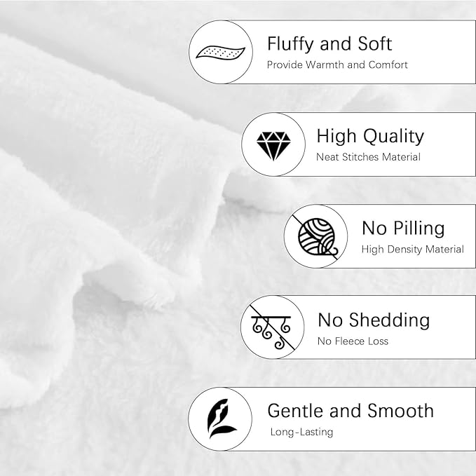 Bald Eagle Wolf Throw Blanket Wild Animal Mountain Moon Night Wolves Print Blankets Gifts Couch Sofa Bed Stuff Decor Soft Cozy Lightweight Fleece Plush Flannel Bedding for Lover Men Women 40"x50"