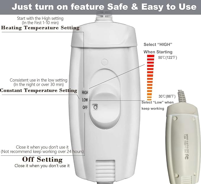 Pet Heating Pad for Small Dogs Cats Heated Bed mat Indoor Electric Cat Heating pad Waterproof Dog Heating pad Chew Proof Cord,Easy Clean